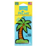 Laguna breeze scent car air freshener Hang palms anywhere you want a pleasant fragrance.